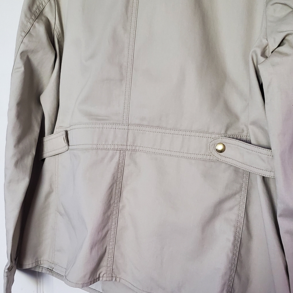 J.Crew Resin-coated Twill Field Jacket, Size S, XL - Picture 7 of 8
